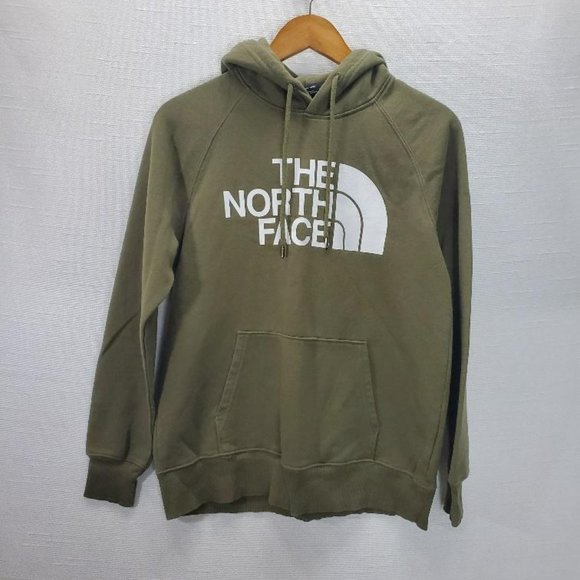 The North Face Sweaters - The North Face Sweatshirt Womens Medium Green Pullover Hoodie Kangaroo Pocket